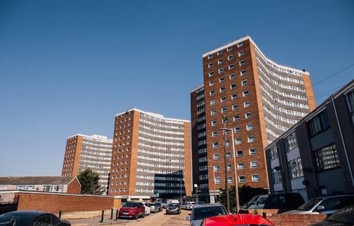Three high-rise tower blocks to get three times more energy-efficient heating